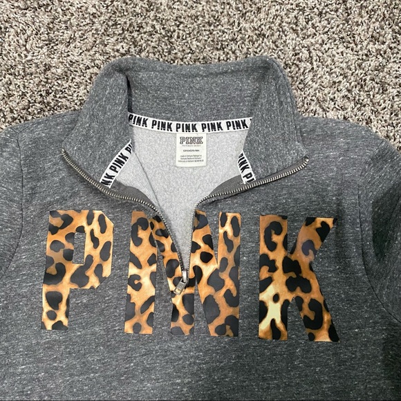 VS Pink Quarter Zip - Picture 3 of 4